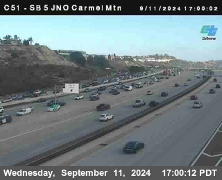 SB 5 at Carmel Mountain Rd.