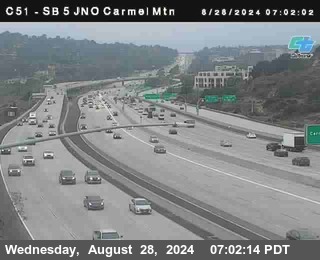 SB 5 at Carmel Mountain Rd.