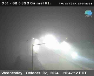 SB 5 at Carmel Mountain Rd.