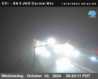 SB 5 at Carmel Mountain Rd.