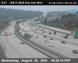 SB 5 at Carmel Mountain Rd.