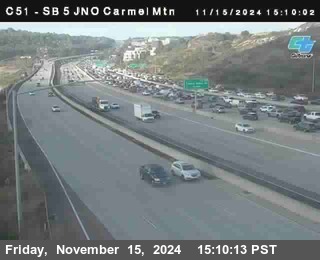 SB 5 at Carmel Mountain Rd.