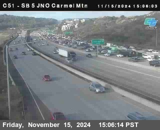 SB 5 at Carmel Mountain Rd.