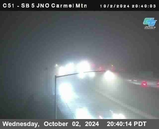 SB 5 at Carmel Mountain Rd.