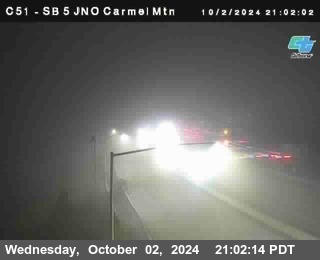 SB 5 at Carmel Mountain Rd.