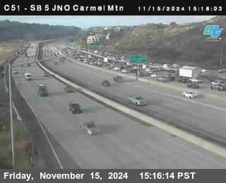 SB 5 at Carmel Mountain Rd.