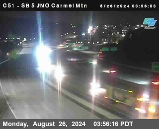 SB 5 at Carmel Mountain Rd.