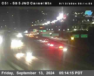 SB 5 at Carmel Mountain Rd.