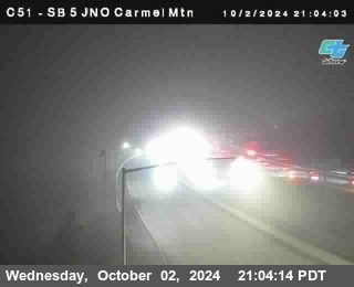 SB 5 at Carmel Mountain Rd.