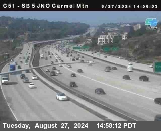 SB 5 at Carmel Mountain Rd.