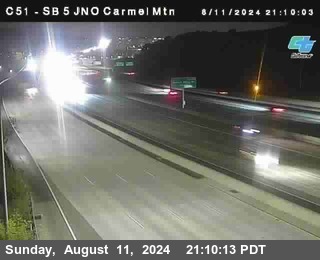 SB 5 at Carmel Mountain Rd.