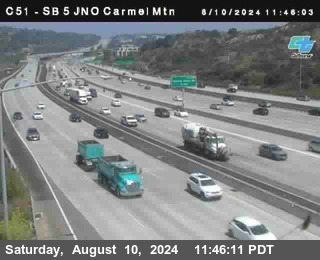 SB 5 at Carmel Mountain Rd.