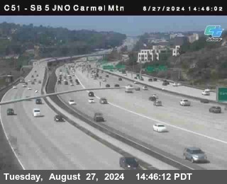 SB 5 at Carmel Mountain Rd.