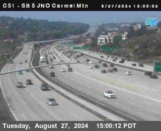 SB 5 at Carmel Mountain Rd.