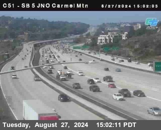 SB 5 at Carmel Mountain Rd.