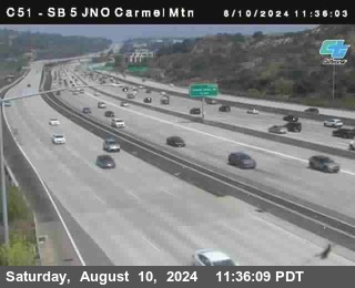 SB 5 at Carmel Mountain Rd.