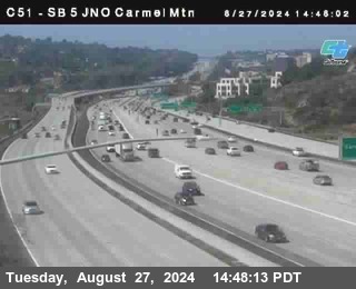 SB 5 at Carmel Mountain Rd.