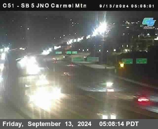 SB 5 at Carmel Mountain Rd.