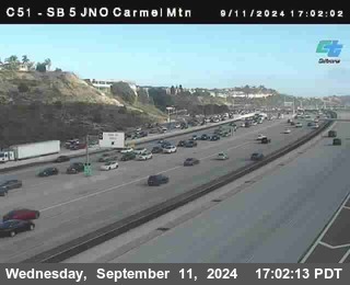 SB 5 at Carmel Mountain Rd.