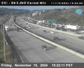 SB 5 at Carmel Mountain Rd.