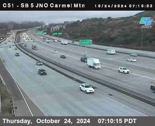 SB 5 at Carmel Mountain Rd.