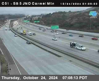 SB 5 at Carmel Mountain Rd.