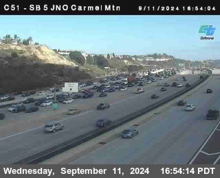 SB 5 at Carmel Mountain Rd.