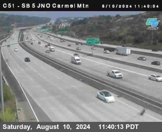 SB 5 at Carmel Mountain Rd.