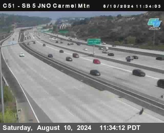 SB 5 at Carmel Mountain Rd.