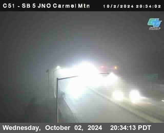 SB 5 at Carmel Mountain Rd.