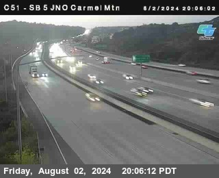 SB 5 at Carmel Mountain Rd.