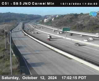 SB 5 at Carmel Mountain Rd.