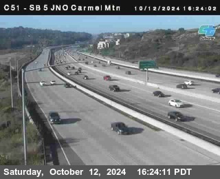 SB 5 at Carmel Mountain Rd.