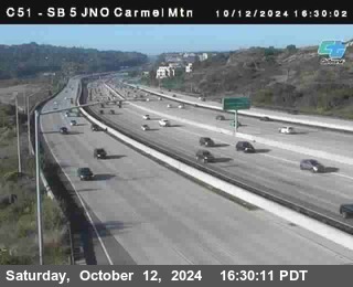 SB 5 at Carmel Mountain Rd.