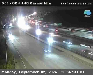 SB 5 at Carmel Mountain Rd.