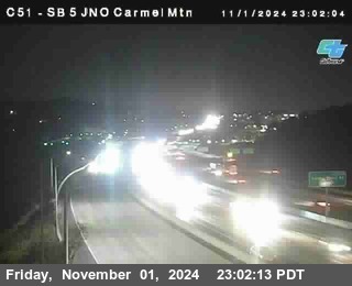 SB 5 at Carmel Mountain Rd.