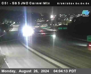 SB 5 at Carmel Mountain Rd.