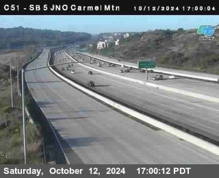 SB 5 at Carmel Mountain Rd.