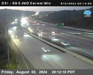 SB 5 at Carmel Mountain Rd.