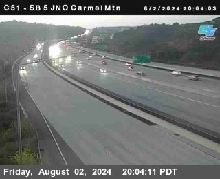 SB 5 at Carmel Mountain Rd.