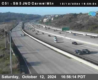 SB 5 at Carmel Mountain Rd.