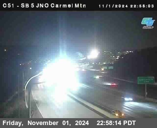 SB 5 at Carmel Mountain Rd.