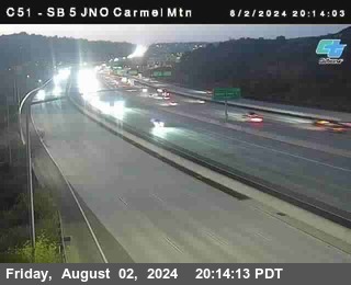 SB 5 at Carmel Mountain Rd.