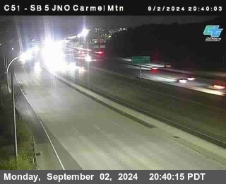 SB 5 at Carmel Mountain Rd.