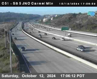 SB 5 at Carmel Mountain Rd.