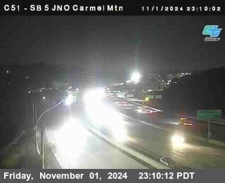 SB 5 at Carmel Mountain Rd.