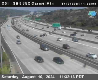 SB 5 at Carmel Mountain Rd.