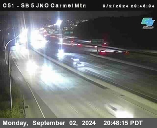 SB 5 at Carmel Mountain Rd.