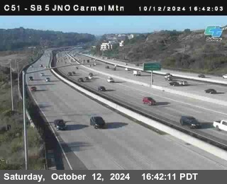 SB 5 at Carmel Mountain Rd.