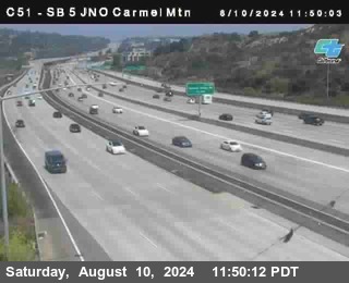 SB 5 at Carmel Mountain Rd.